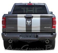 2020 Dodge Ram Rally Tailgate Hood Racing Stripes Decals Vinyl Graphic 3m Kit