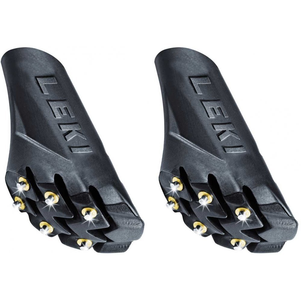 LEKI NORDIC WALKING Silent Spike Rubber Ends Angled Tips For Power Walking