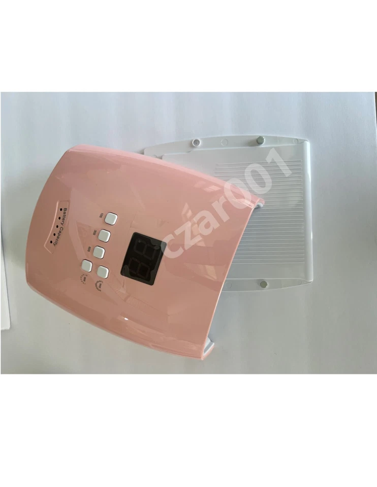 NUEVO DND INALÁMBRICO - Lámpara recargable UV/LED - ¡TU ELECCIÓN DE ROSA O BLANCO! Foto 3 de 4