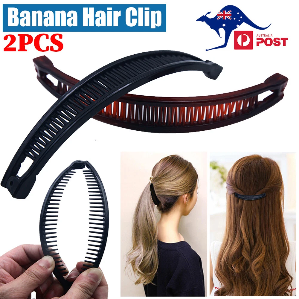 Hair Claw Banana Hair Clip Hair Accessories Women Ponytail Holder Hair  Barrette