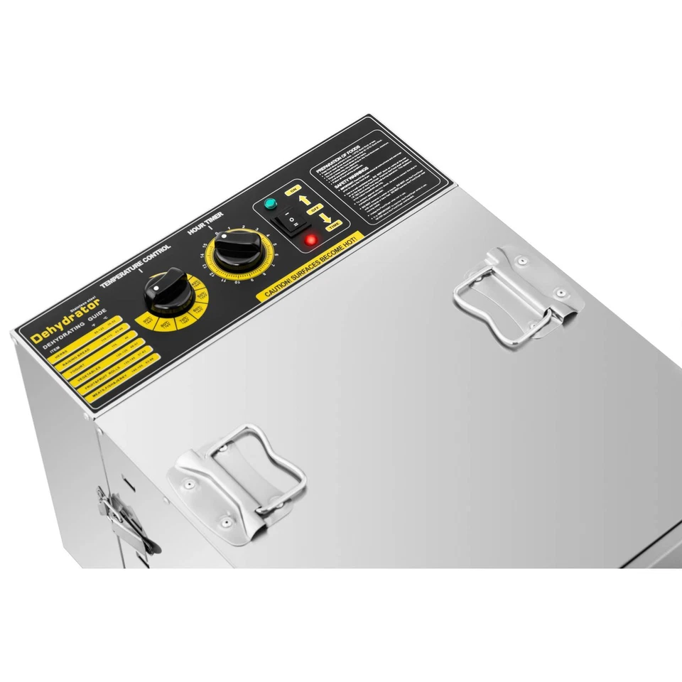 Essiccatore Per Alimenti Professionale Disidratatore Alimentare Frutta 1.000 W - Immagine 2 di 4