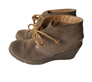sperry wedge ankle boots