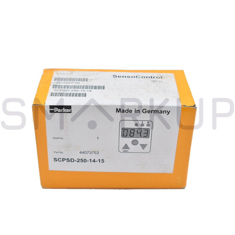 New In Box PARKER SCPSD-250-14-15 Pressure Switch