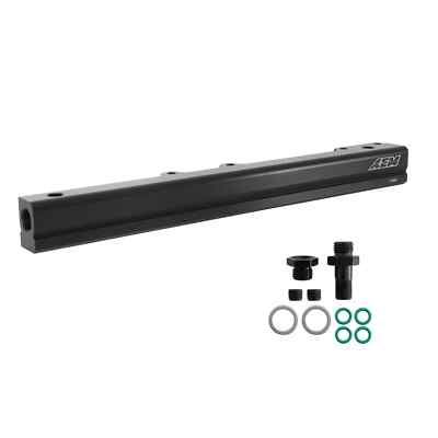 AEM High Volume Fuel Rail 25-109BK Fits Honda D-Series - D16Y7/D16Y8