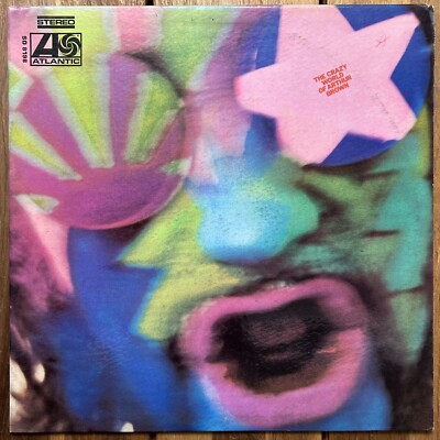 Arthur Brown -The Crazy World Of Arthur Brown LP Debut 1968 Track SD8198 Stereo