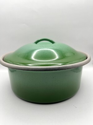 Vintage Enamel Ware Casserole Baking Dish FREE Shipping!