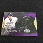 2024 Topps Five Star Craig Biggio Silver Signatures Purple Auto #14/25 Astros