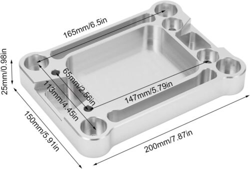 Billet Shifter Base Plate For Civic Integra RSX / K20 K24 K-Series Engine EG EK - Picture 2 of 5