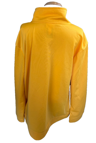 Adidas Yellow & Blue Youth Boys Full Zip Activewear Track Jacket Large - Picture 5 of 6