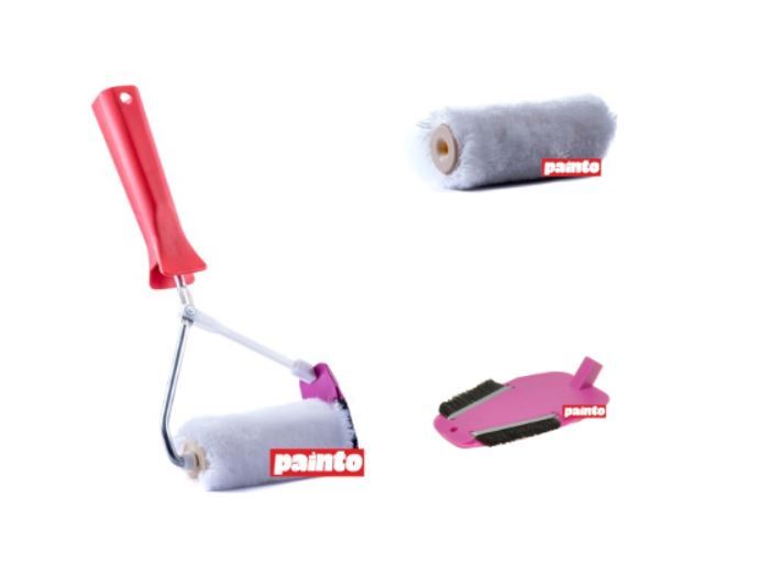 Edge Painting Roller Cutting in Roller with Protective Guard Paint