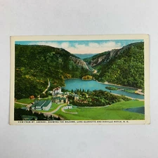 Postcard New Hampshire Lake Gloriette NH Dixville Notch Abenaki Balsalm 1930s