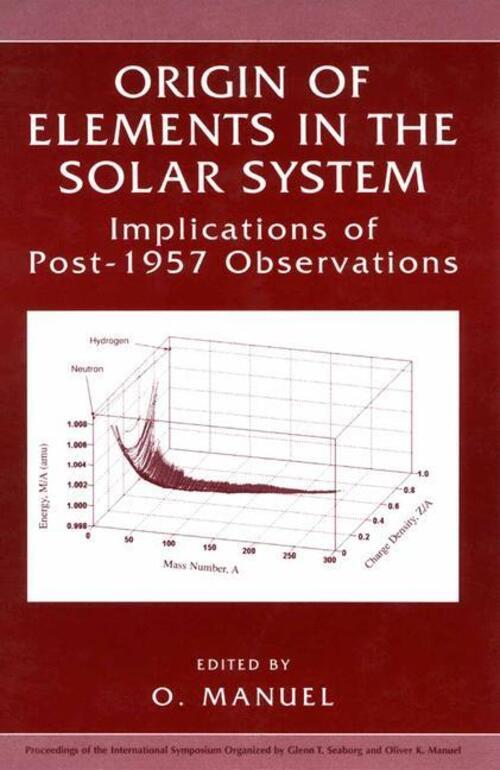 Thumbnail - Oliver K. Manuel | Origin Of Elements In The Solar System | Buch |