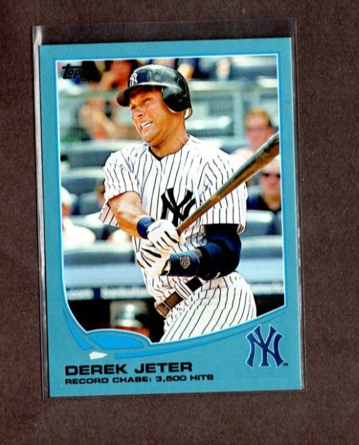 2013 Topps Blue Border DEREK JETER #373    [Mint]
