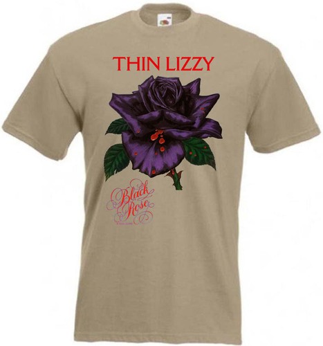 Thin Lizzy - Black Rose v3 T-shirt hard rock all colors all sizes S-5XL - Picture 15 of 23