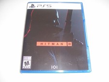 Replacement Box Case HITMAN III 3 PlayStation 5 PS5 ORIGINAL AUTHENTIC NO DISC