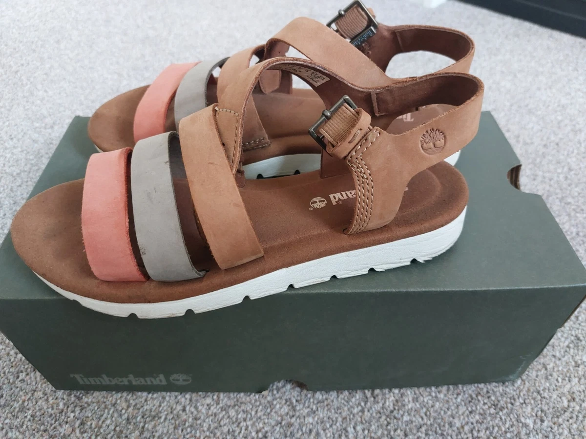 LOTTIE LOU ankle strap TIMBERLAND women s sandals multicolor UK 4 MULTICOLOUR
