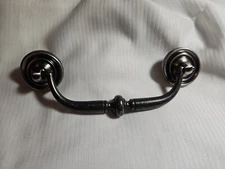 Vintage Mid Century Modern French Provincial Drawer Bail Pull 4 In”centers