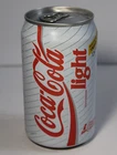 1990s 1993 New Old Vintage Coca-Cola Light Soda Can Germany German Coke Soda Can
