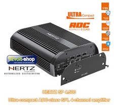 HERTZ SP 4.500 SPL Show Compact ADC-class 4-channel amplifier; RMS 90W x 4 4  