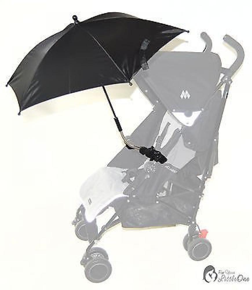 Parasole da passeggino compatibile con Jogger City, Mini, Elite, Vue, nero - NUO