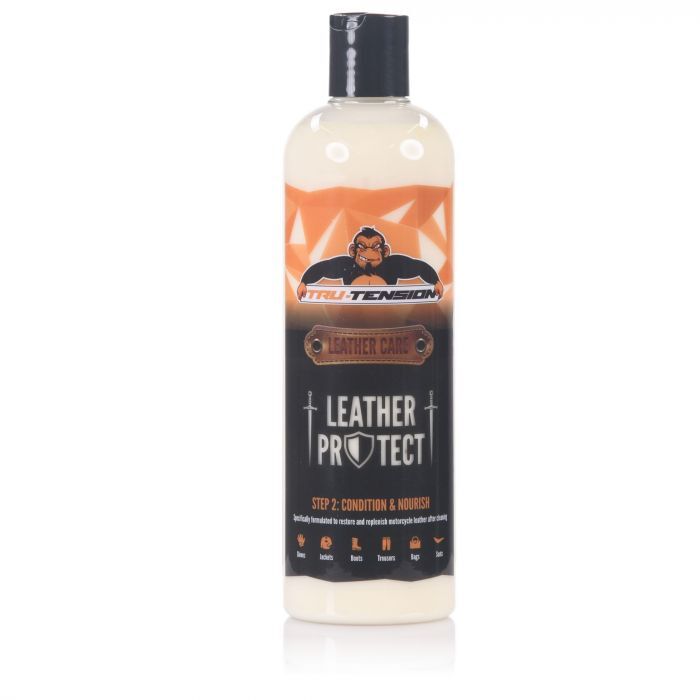 TRU TENSION MOTORCYCLE LEATHER PROTECT STEP 2 (400ML) BOOTS, JACKETS, TROUSERS