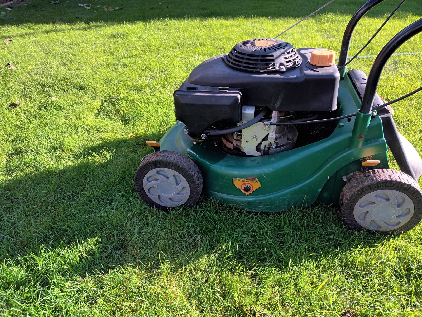 used petrol lawn mowers spares or repair, has been running but now has