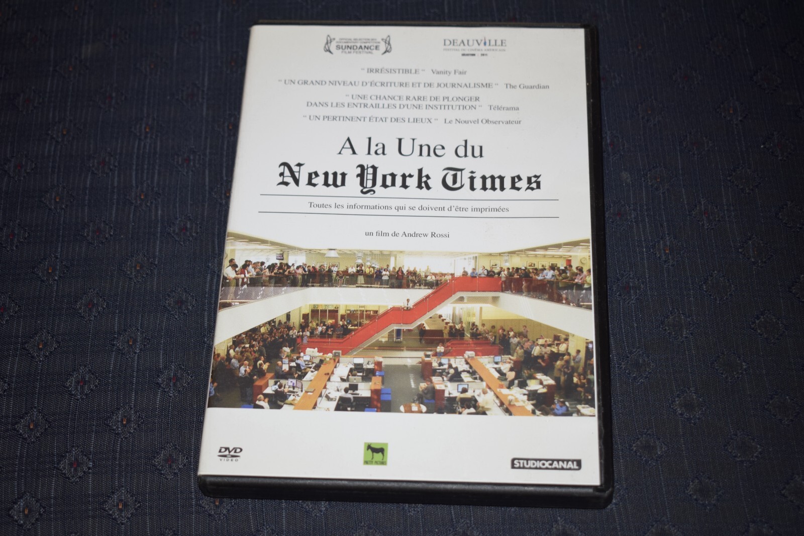 To A Of York Times DVD A la Une Du