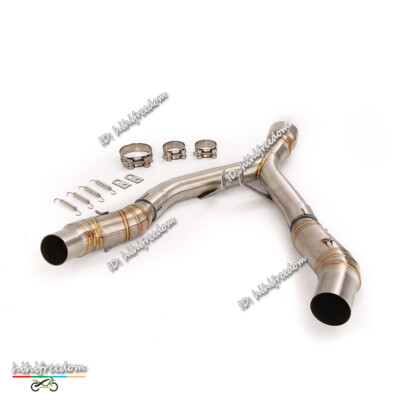 あいす For Kawasaki Z1000 2010-2022 Motorcycle Exhaust Pipe Mid