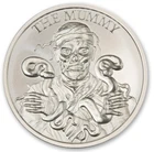 The Mummy Vintage Horror Series 1 TROY OUNCE .999 FINE SILVER Monster Halloween