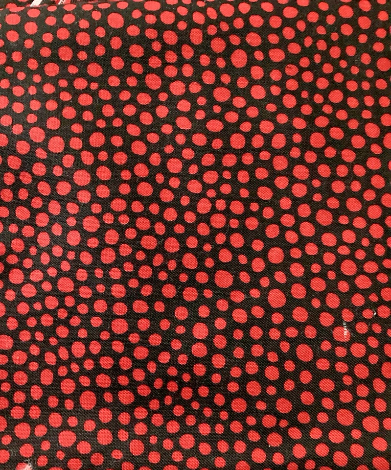 5 Piezas 6" x 44" Poppy Spot por Fabric Freedom, Hecho en Inglaterra F525 Foto 3 de 4