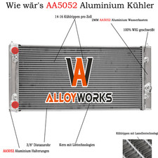 Aluminium Kühler Für Volkswagen Golf Jetta 1985-1993 1985 1986