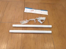 curtain rods. Open Box. 2 Piece. 30'