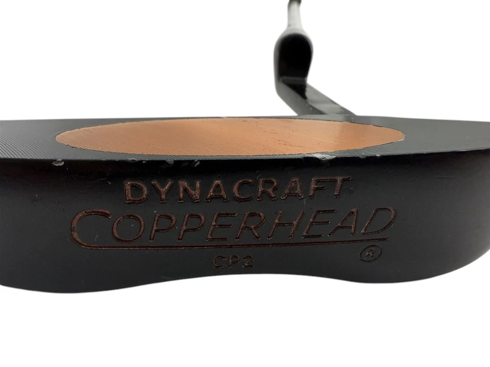 Dynacraft Copperhead CP2 Black 35" Blade Putter RH Original Pro Plus Golf Club - Image 3 of 4