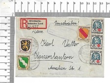 Einschreiben R-Zettel Kirchheim-bolanden Land Zone FR L2 Kasten M&ouml;rsfeld ; 62615