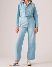Levi s Iconic Jumpsuit Celebrate the Moment Women s Size XS, L, XL Light Wash