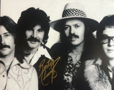 BURTON CUMMINGS SIGNED 8x10 PHOTO THE WHO SINGER AUTOGRAPH AUTHENTIC COA