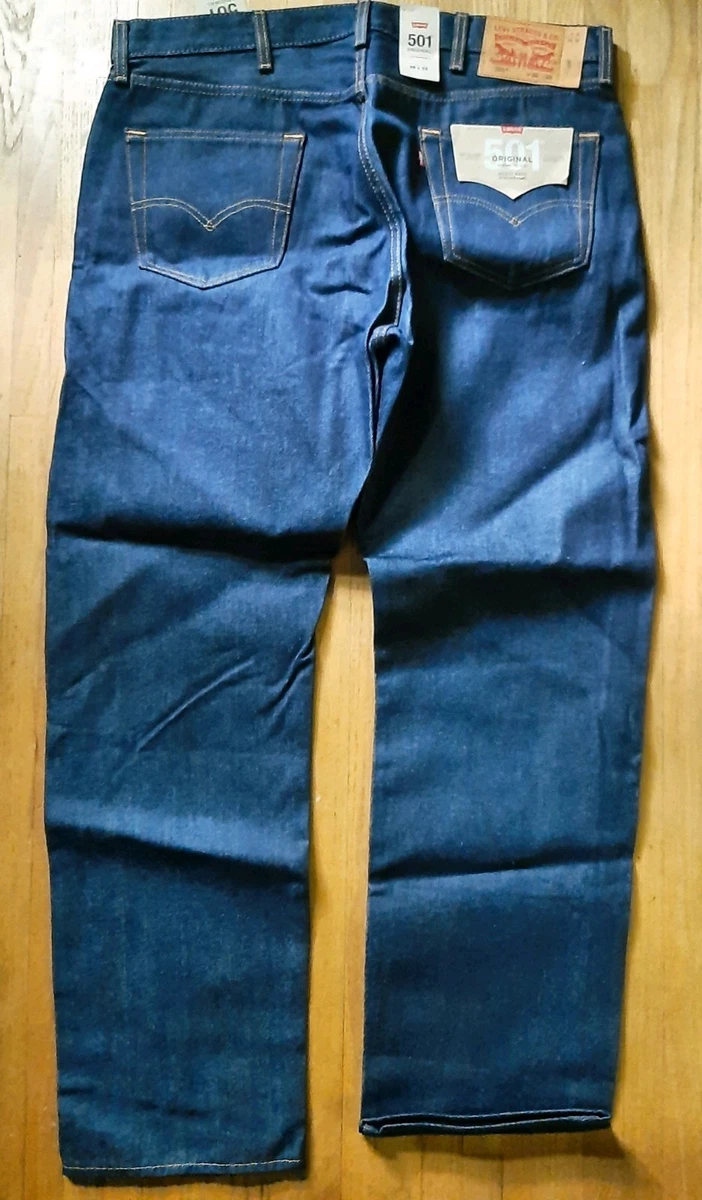 Levi's 501 Shrink-To-Fit Blue Jeans for Men for sale | eBay