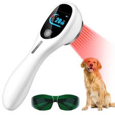 Cold Laser Therapy Device with LED Display Human/Vet Red Light Therapy Device...