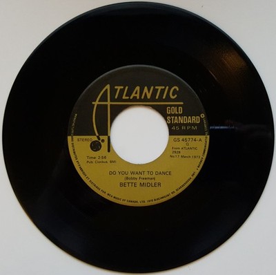 Bette Midler - Do You Want To Dance / Boogie Woogie Bugle Boy - Used  - G8100z