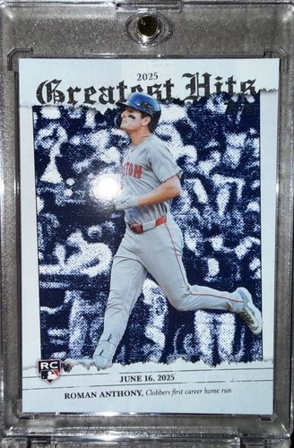 2026 Topps Series 1 2025 Greatest Hits #GH-26 Roman Anthony RC Rookie Card