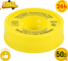Gas PTFE Tape 5 Meter Length Yellow