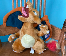 1999 Nintendo Pok mon Charizard Plush Play by Play Game Freak 10 new w/ tags