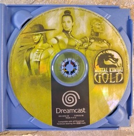 Mortal Kombat Gold (PAL) CIB - Sega Dreamcast *UNTESTED, SEE DESC*