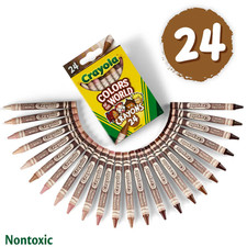 crayola colors of the world crayons 24ct