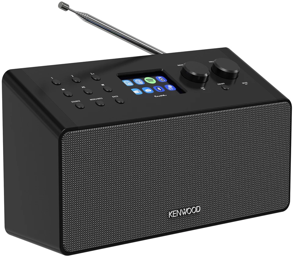 KENWOOD CR-ST90S-B Smart-Radio, Multi-Band, Internet Radio, DAB+, FM, Bluetooth,