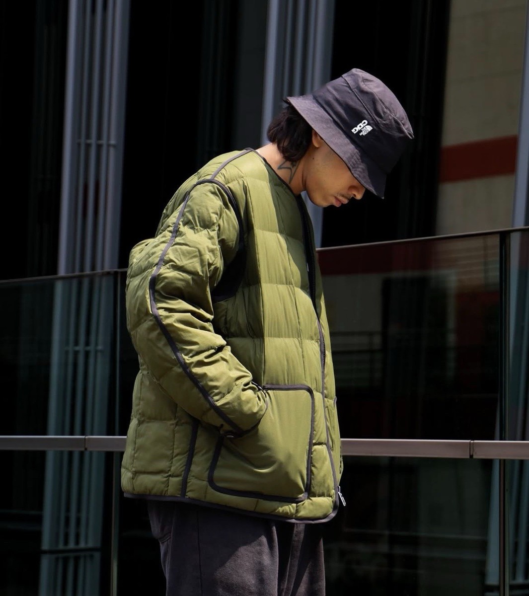 THE NORTH FACE×CDG 【M】RIPSTOP BUCKET HAT The North Face x CDG Comme Des Garçons Packable Ripstop