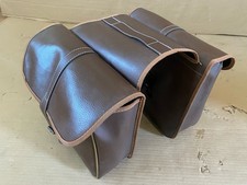 Retro Bicycle Panniers : Faux