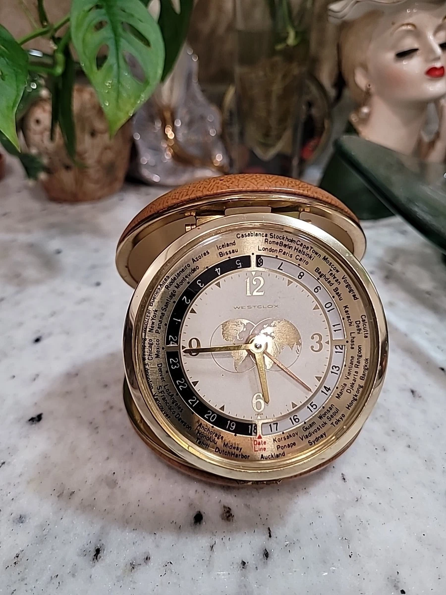Réveil De Voyage Westclox Rimmel Quartz Vintage Années 70/80 - Neuf Sans Boîte