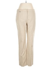 Adrianna Papell Women Ivory Casual Pants 6
