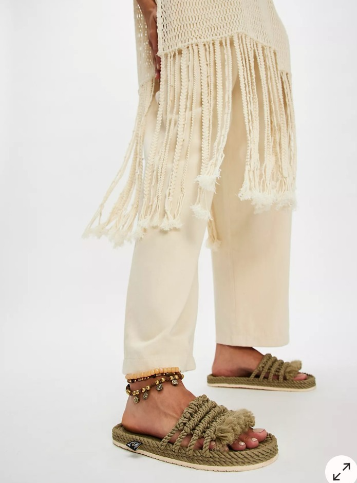 Free People Crescent Coast Slide Sandals Womens Size EU 41/US 10.5